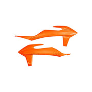 Osłony chłodnicy UFO KTM SX SXF 19-22 EXC EXCF 20-22 pomarańczowe Fluo
