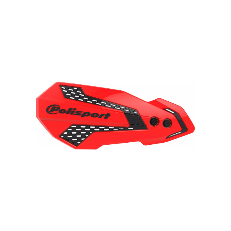 Osłony dłoni Polisport MX Flow biało czerwony