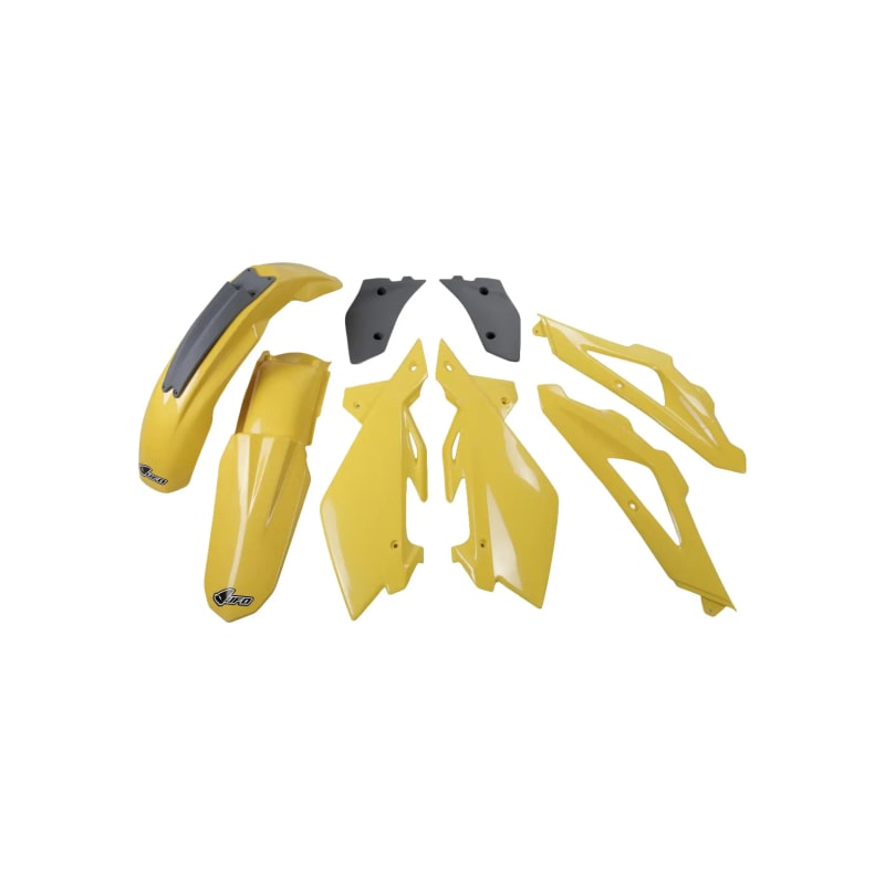 Komplet plastików UFO Husqvarna CR 125 250 2T 06-08 żółty