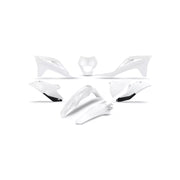 Komplet plastików UFO Gas Gas EC EC-F 2021 z osłoną lampy biały