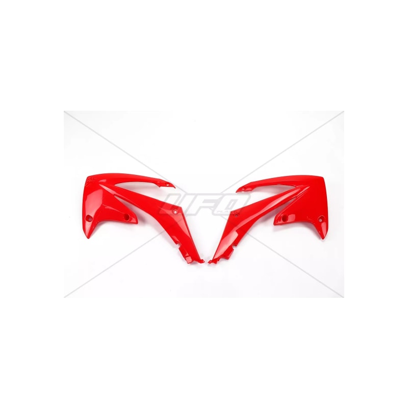 Osłony chłodnicy UFO Honda CRF 450R 09-12 CRF 250R 10-13 czerwona