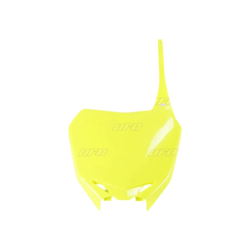 Tablica na numer startowy UFO Suzuki RMZ 250 10-18 RMZ 450 08-17 żółta Fluo
