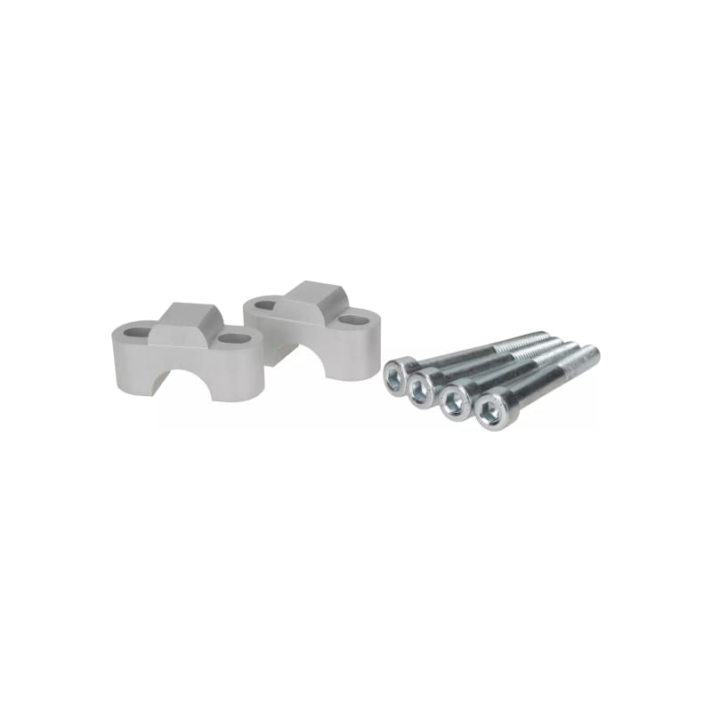 Podwyższenie kierownicy HLP 20mm + mocowanie 22mm srebrny