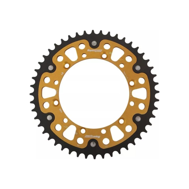 Zębatka tył duraluminiowa Supersprox Stealth RST-460:47 47z rozmiar 520 złoty (JTR460.47)