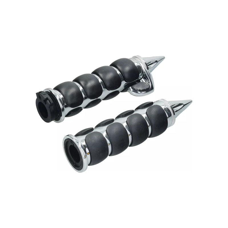 Manetki Chopper Spike HLP + tempomat uniwersalne 22mm chrom