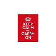 Magnes na lodówkę 6x8cm Keep Calm and Carry On