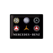 Plakat blaszany 30x40cm Mercedes-Benz Logo