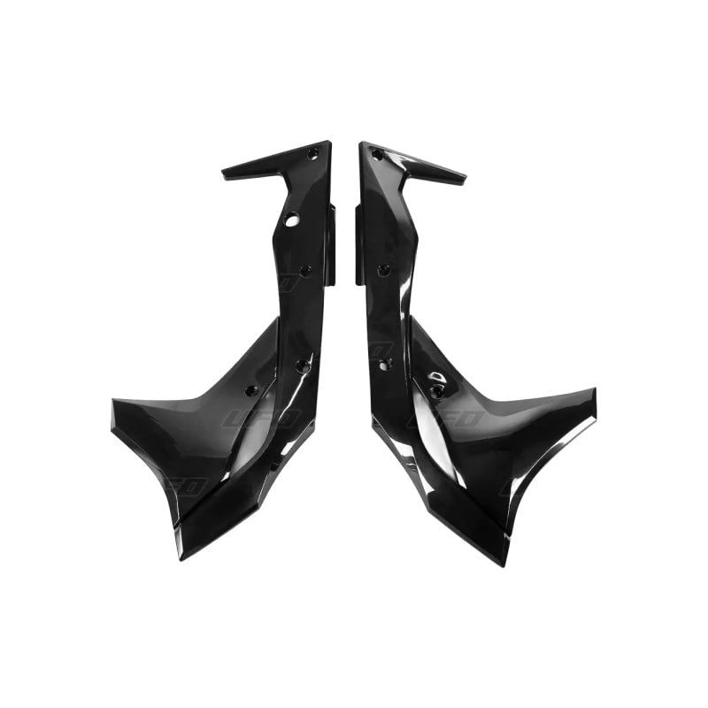 Osłony chłodnicy UFO Kawasaki KXF 250 17-20 czarne