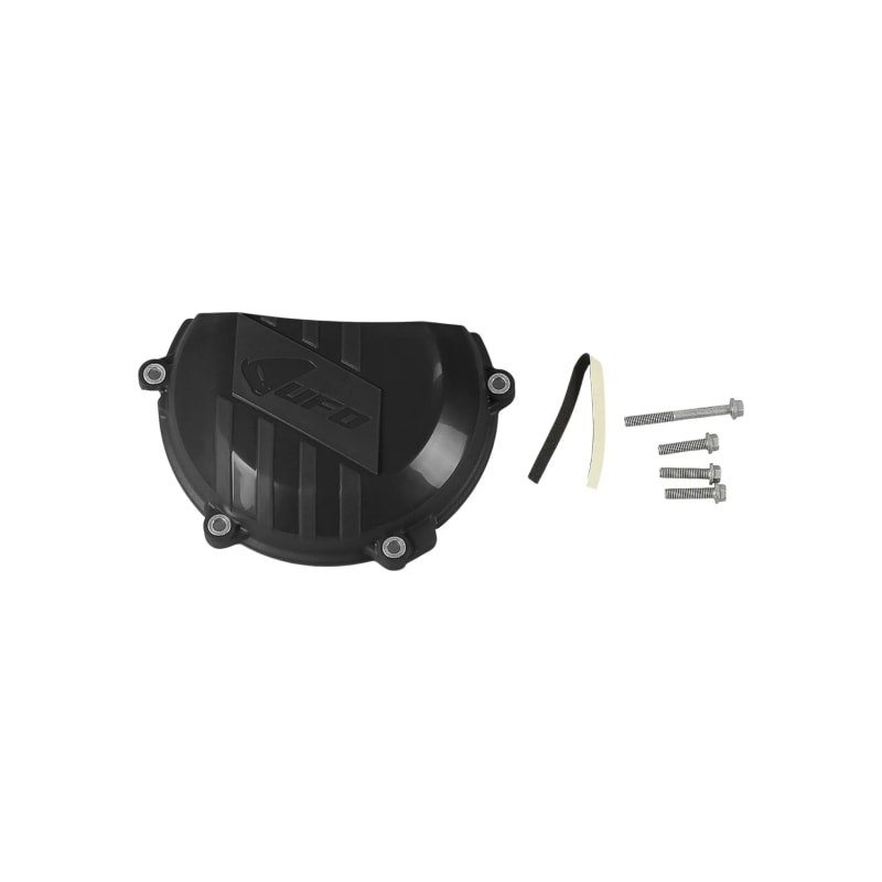 Osłona pokrywy sprzęgła UFO KTM SXF 450 16-18 czarny