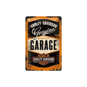 Plakat blaszany 20x30cm Skarbonka beczka Service pasuje do Harley Davidson Garage