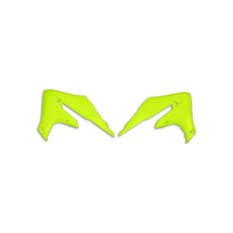 Osłony chłodnicy UFO Yamaha YZF 250 19 YZF 450 18-19 żółte Fluo