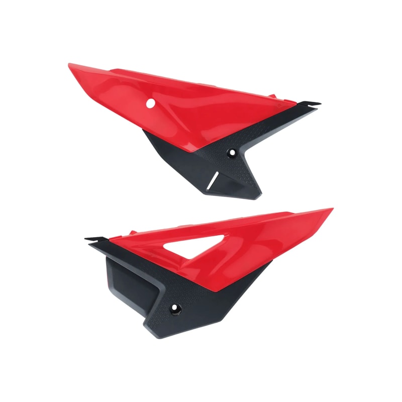 Osłony boczne Polisport Honda CRF 250R 22-24 CRF 450R 21-24 czerwony CRF 450R 25