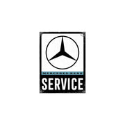 Magnes na lodówkę 6x8cm Mercedes-Benz Service