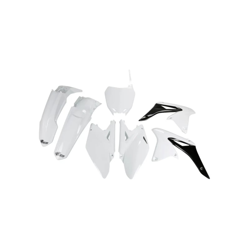 Komplet plastików UFO Suzuki RMZ 250 10-18 biały