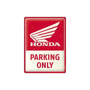 Plakat blaszany 30x40cm Honda MC Parking Only