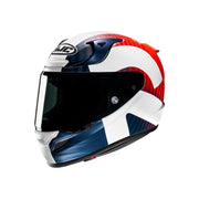 Kask motocyklowy integralny HJC RPHA 12 Ottin - Biały/Czerwony/Niebieski