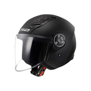 KASK LS2 OF616 AIRFLOW II SOLID MATT BLACK-06