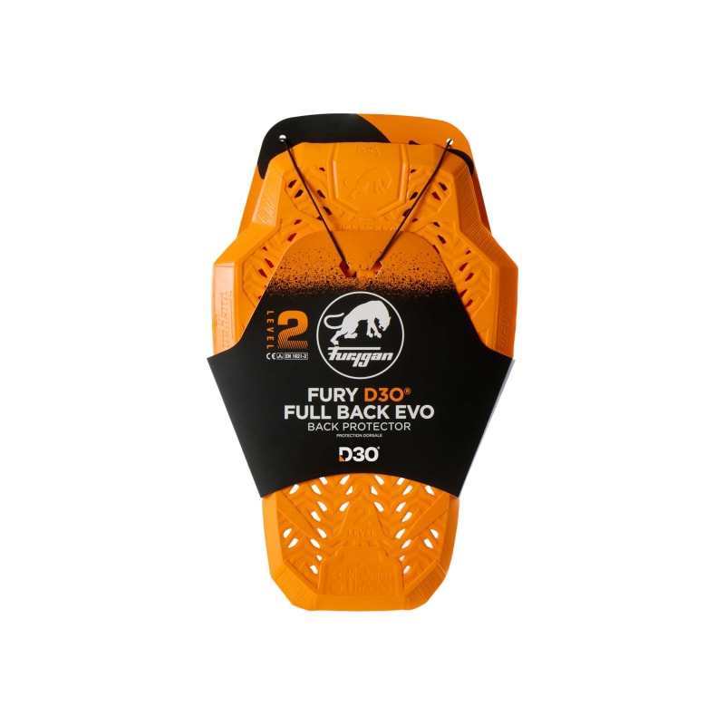 Furygan PROTECTORS FULL BACK FURY D3O® EVO - Orange