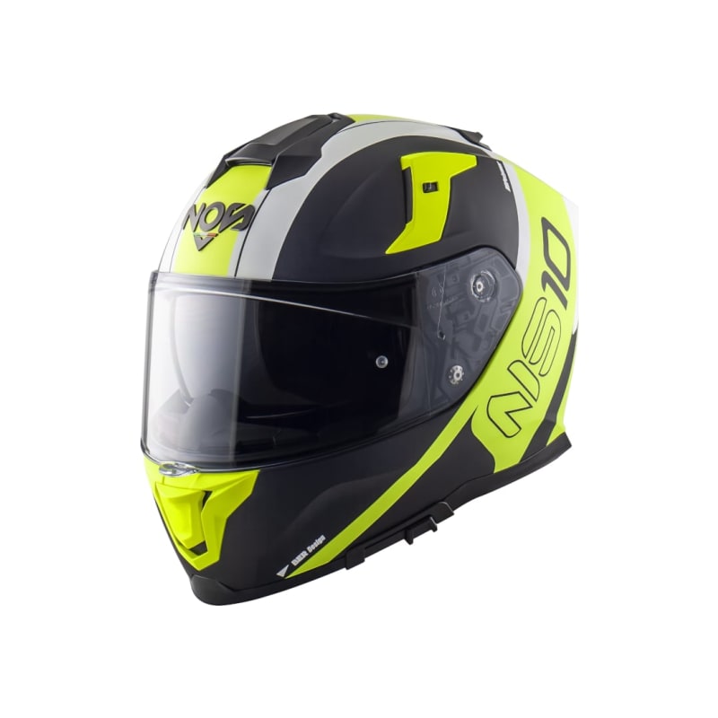 Kask NOS NS-10 SPLINTER - YELLOW MATT