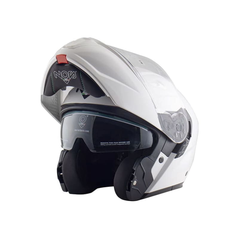 Kask NOS NS-14 FLIP UP - WHITE