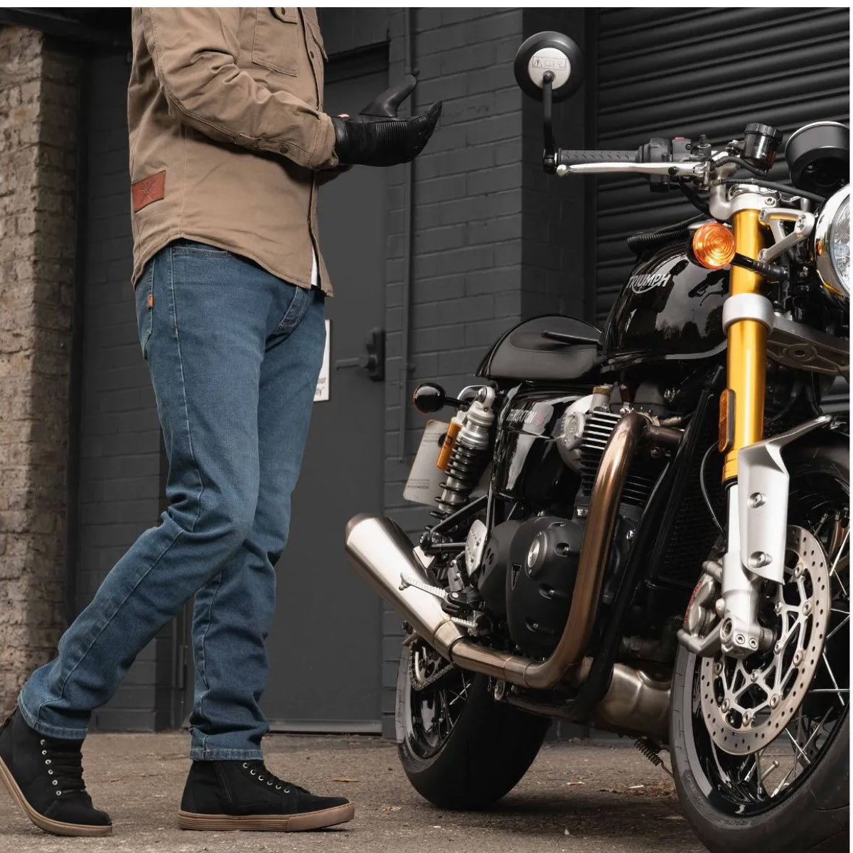 Jeansy Motocyklowe John Doe Pioneer Mono