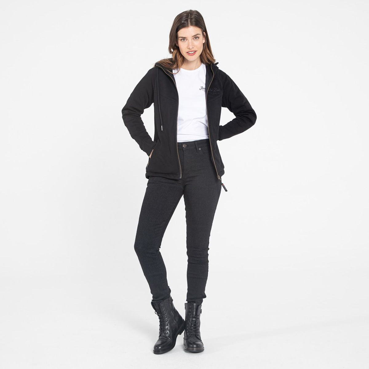 Damskie Jeansy Motocyklowe John Doe Ruby