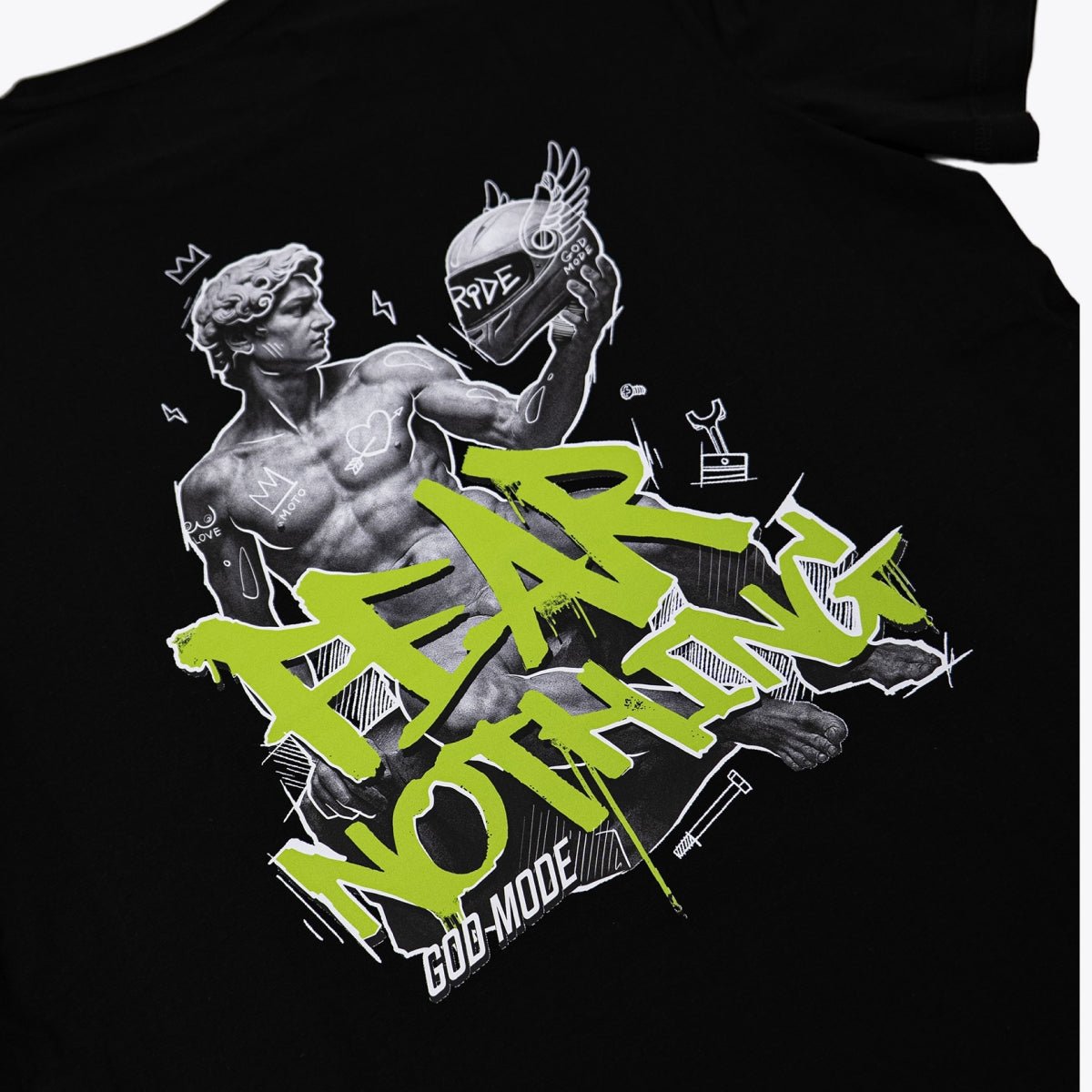 Koszulka RPM Apparel Fear Nothing Unisex