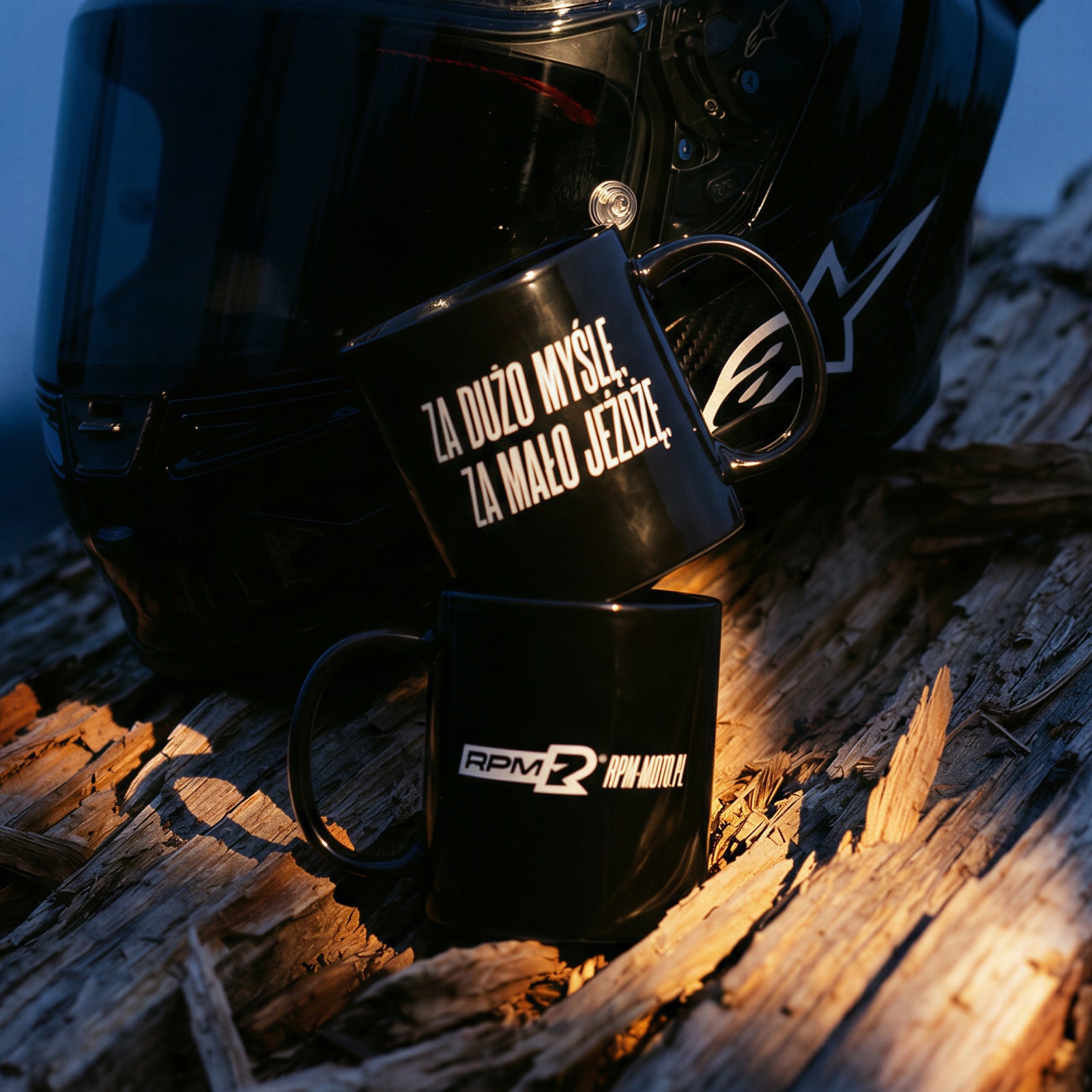 Kubek dla motocyklisty od RPM-MOTO