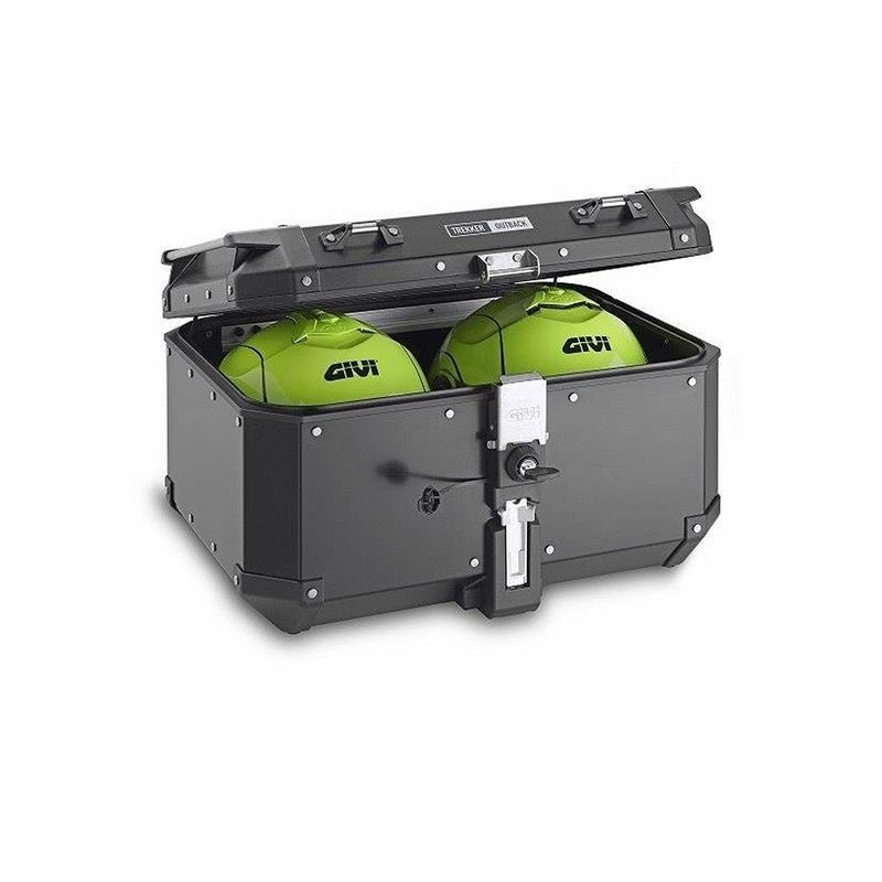 Kufer Centralny Givi Trekker Outback 58L Black Line
