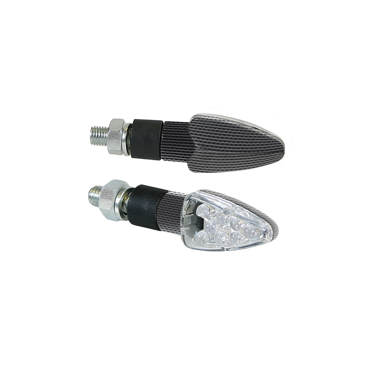LAMPA Atom kierunkowskazy 12V LED Carbon