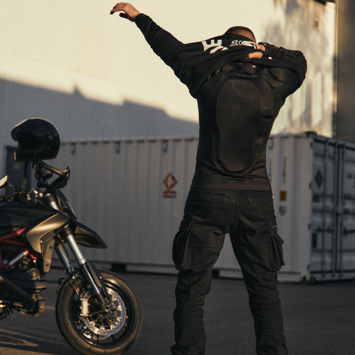 Bluza motocyklowa z ochraniaczami Pando Moto Commando UH
