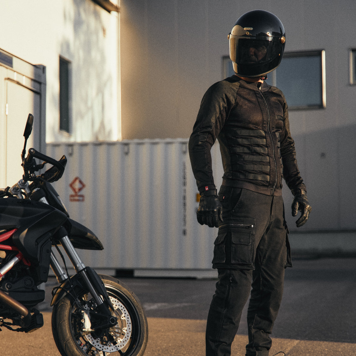 Bluza motocyklowa z ochraniaczami Pando Moto Commando UH