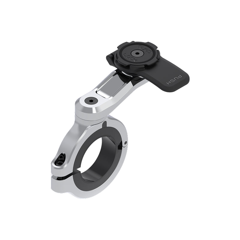 Chromowana podstawa montowana na kierownicy Quad Lock® PRO Duża
