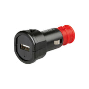 LAMPA Uni-Tech, uniwersalna ładowarka z 1 portem USB - szybkie ładowanie - 2400 mA - 12/32 V