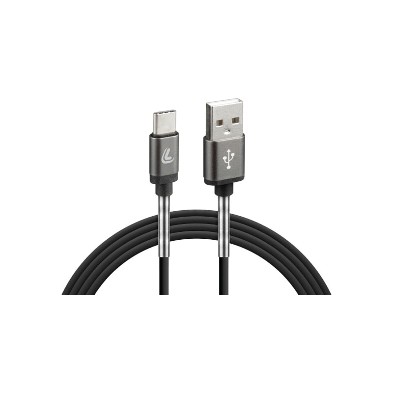 LAMPA Przewód Usb > Usb Type-C - 100 cm - Czarny