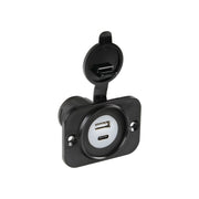 LAMPA Ext-12, podwójny port USB A + USB C, 12/24V