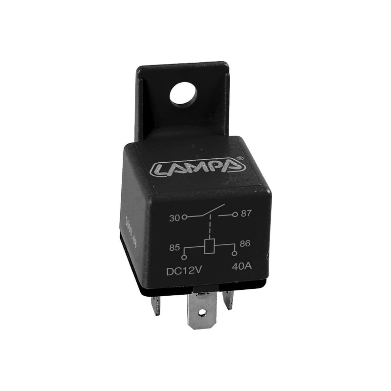 LAMPA Uniwersalny przekaźnik 4 piny - 12V - 40A