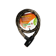 LAMPA Boa, hartowana stalowa blokada linki powlekana tworzywem sztucznym Ø 24 mm - 120 cm