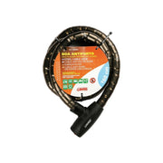 LAMPA Boa, hartowana stalowa linka zabezpieczająca, powlekana tworzywem sztucznym Ø 24 mm - 160 cm