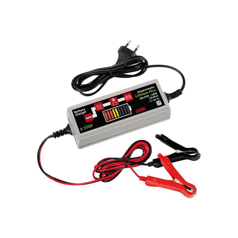LAMPA Amperomatic Lithium-Plus, inteligentna ładowarka, 12V - 3,8A