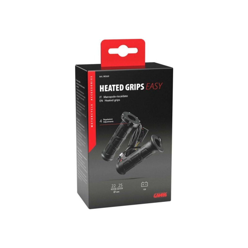 LAMPA Podgrzewane manetki