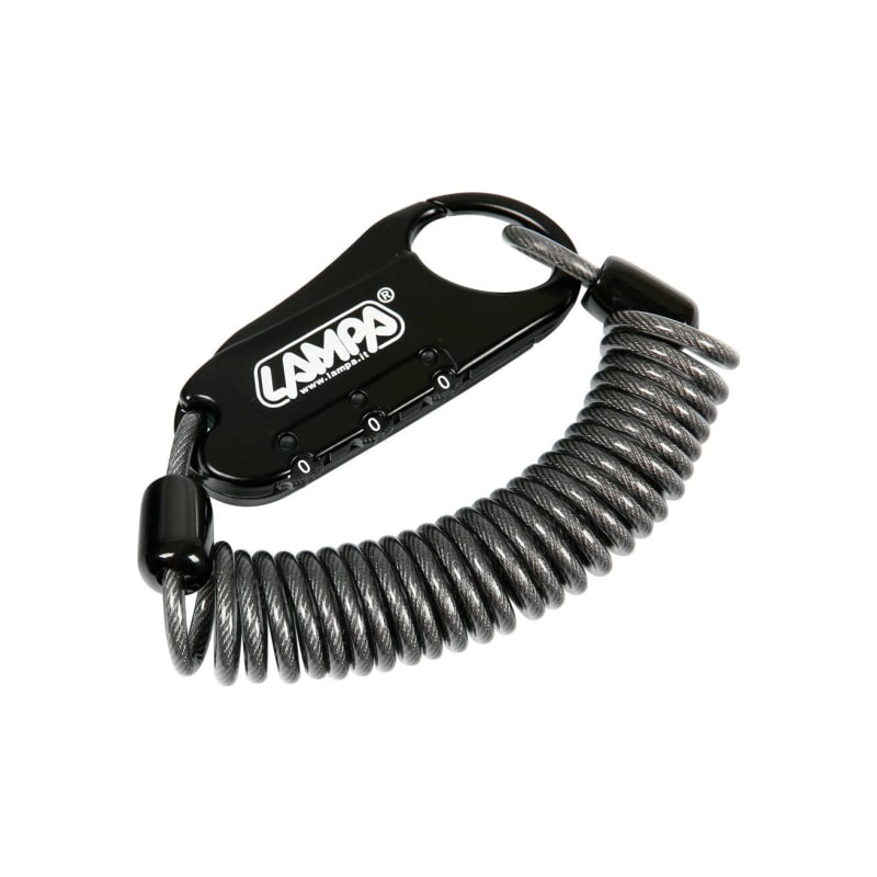 LAMPA Raptor, zamek szyfrowy z linką - 150 cm