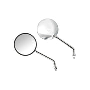 LAMPA Lusterka Opal Chrom