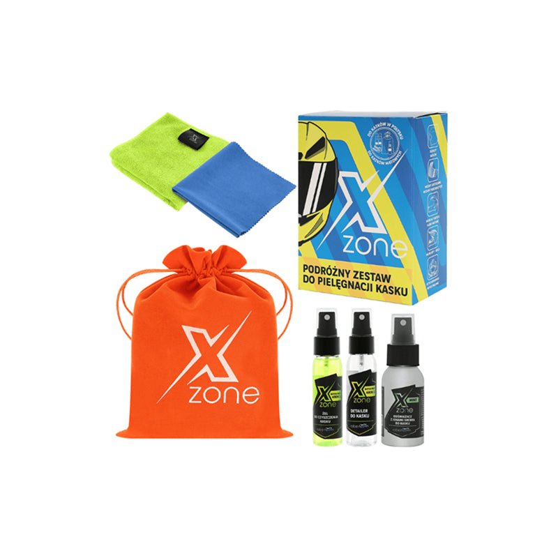 Zestaw do pielegnacji kasku z jonami srebra Xzone